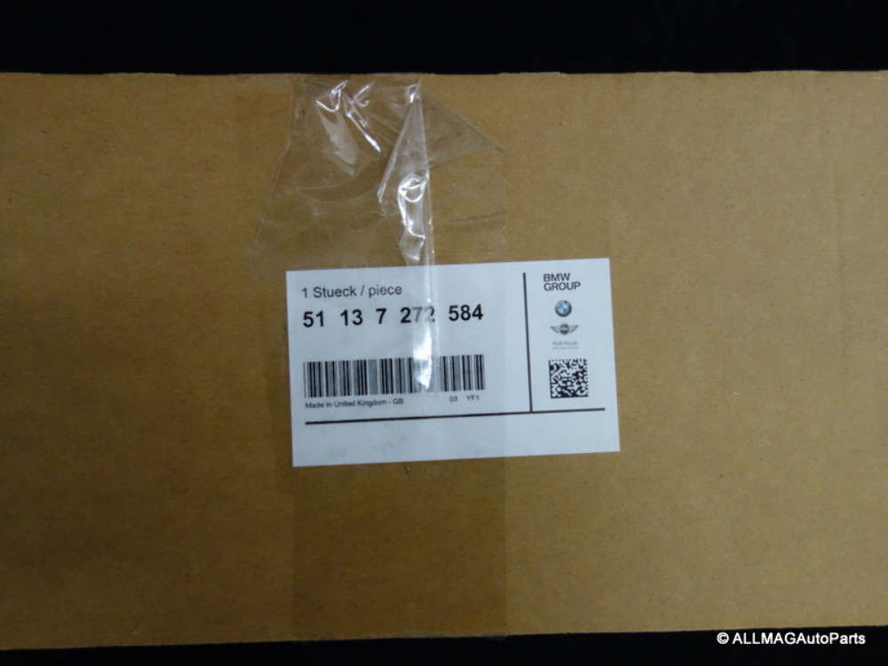 Mini Cooper Right Front Windshield Post Trim 51137272584 07-15 R55 R56 R57 NEW OEM