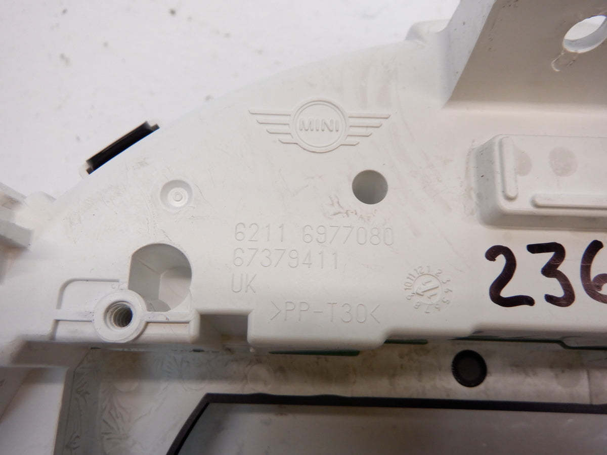 Mini Cooper GPS Navigation Speedometer 150 MPH 62109136200 07-16 R5x R6x