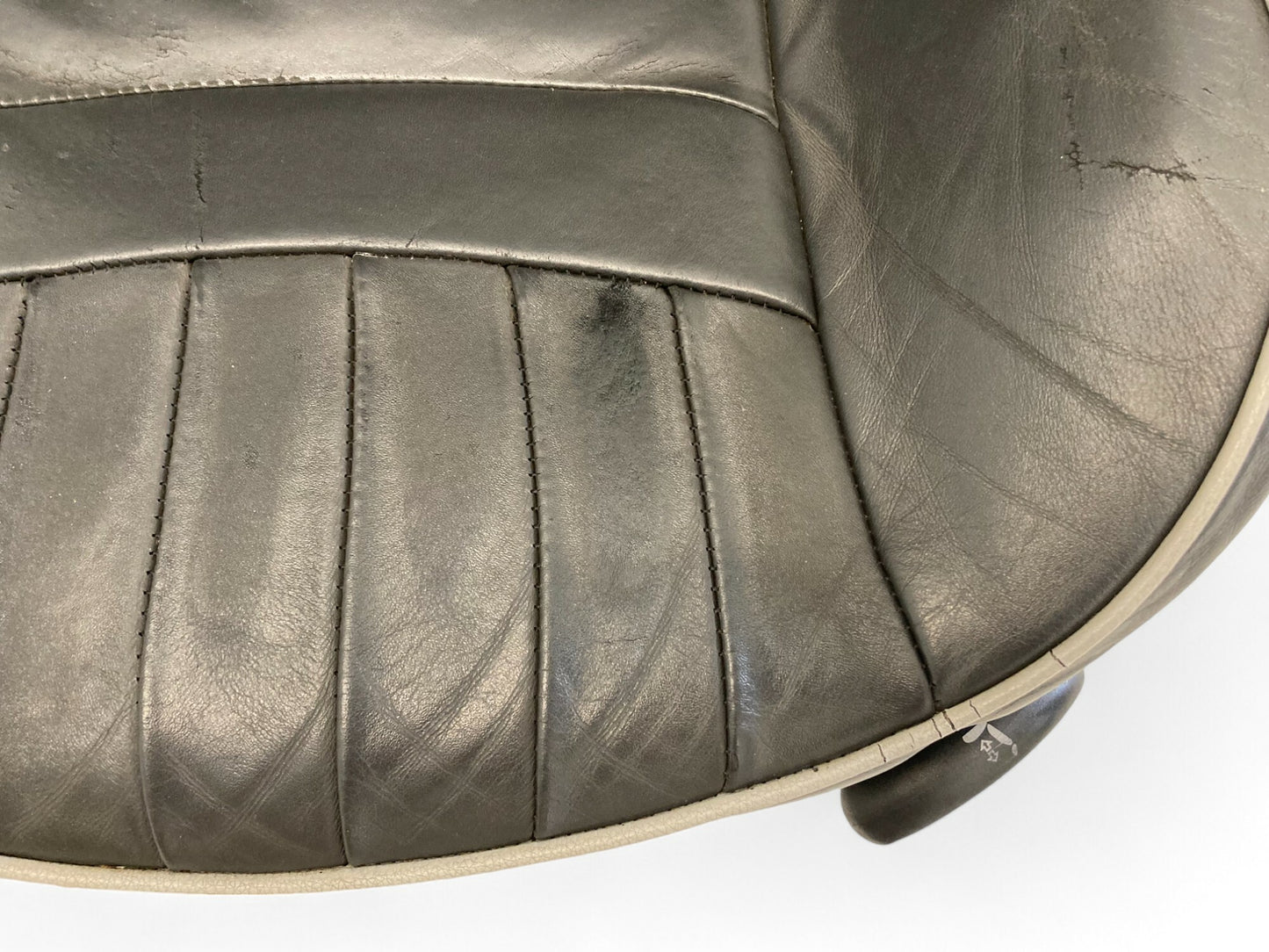 Mini Cooper Convertible Seats Leather Silver Grey Heated 2005-2008 R52 513