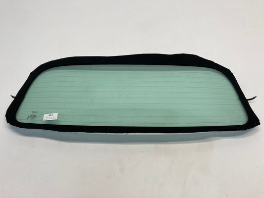 Mini Cooper Convertible Top Rear Glass Damaged Defroster Lines 09-15 R57 OEM 429
