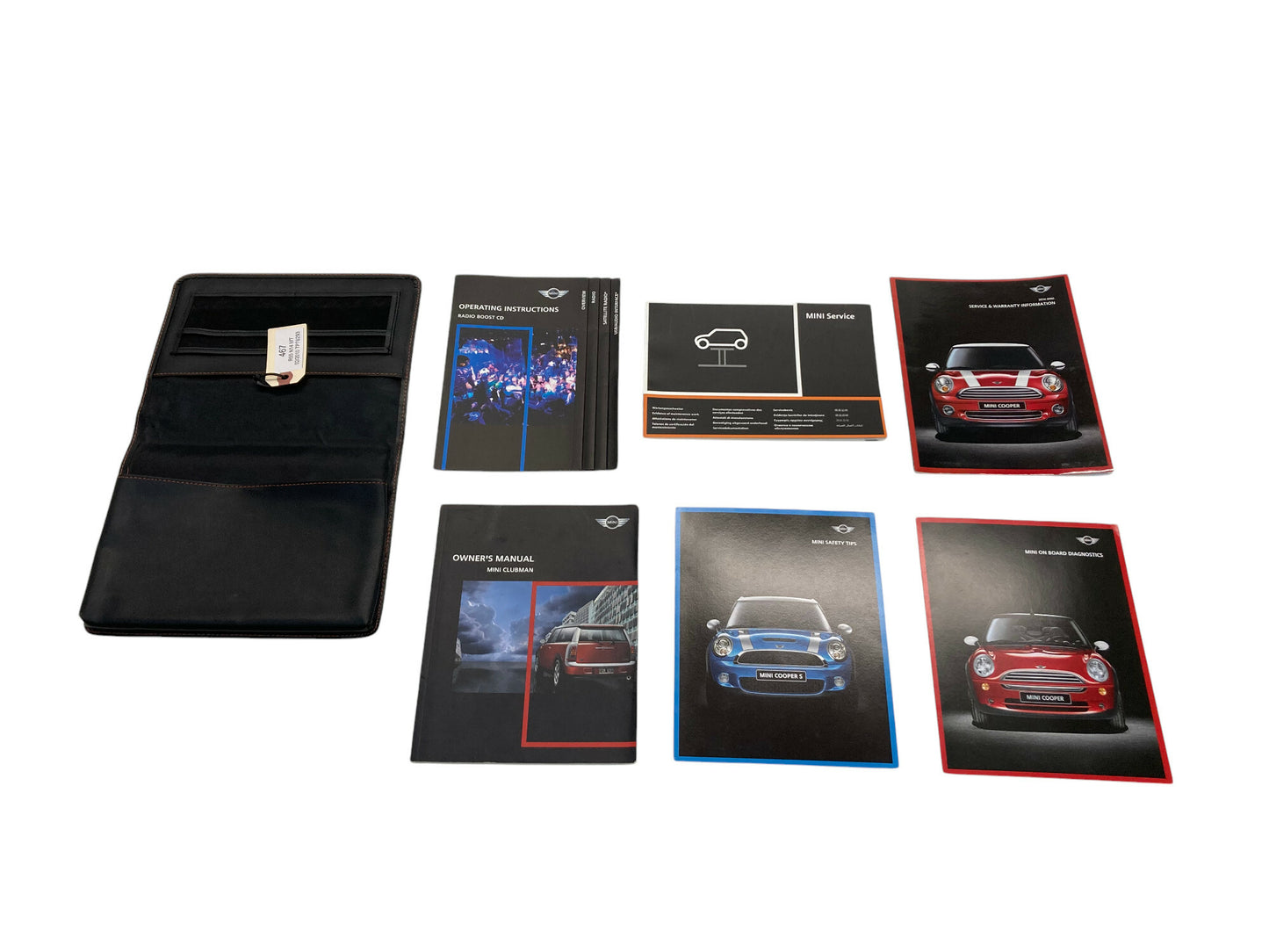 2010 Mini Cooper Owner's Manual Technical Literature & Case 01412602902 R55 467