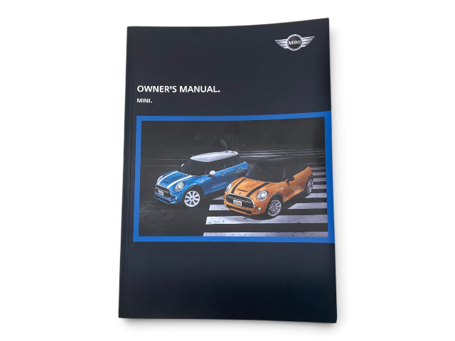 2017 Mini Cooper Owner's Manual/Technical Literature & Case 01402962054 F55 F56 554