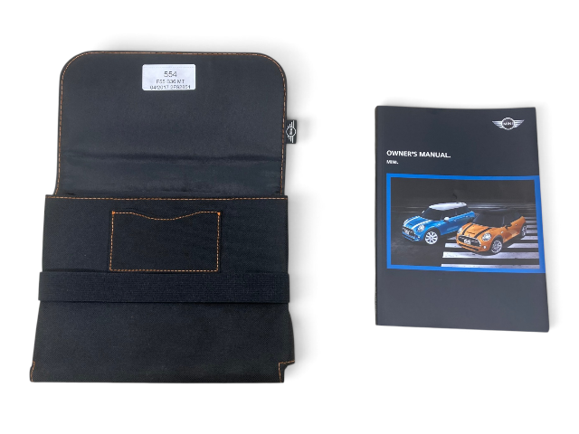 2017 Mini Cooper Owner's Manual/Technical Literature & Case 01402962054 F55 F56 554