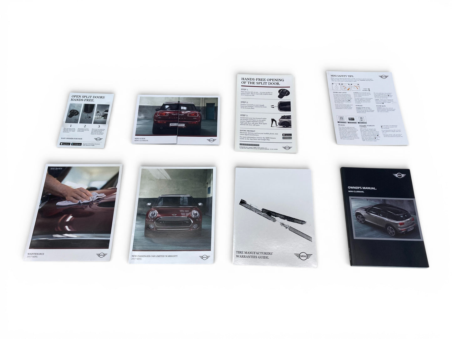 2017 Mini Cooper  Owner's Manual/Technical Literature & Case 01402974810 F54 532