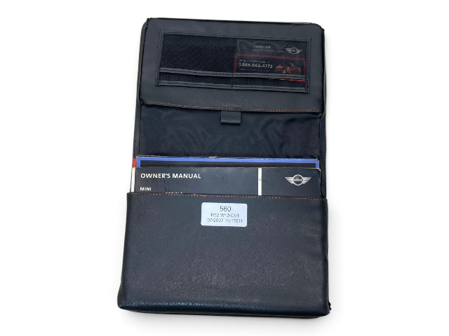 2007 Mini Cooper Owner's Manual/Technical Literature & Case 01410012950 R52 560