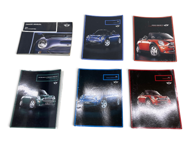 2007 Mini Cooper Owner's Manual/Technical Literature & Case 01410012950 R52 560