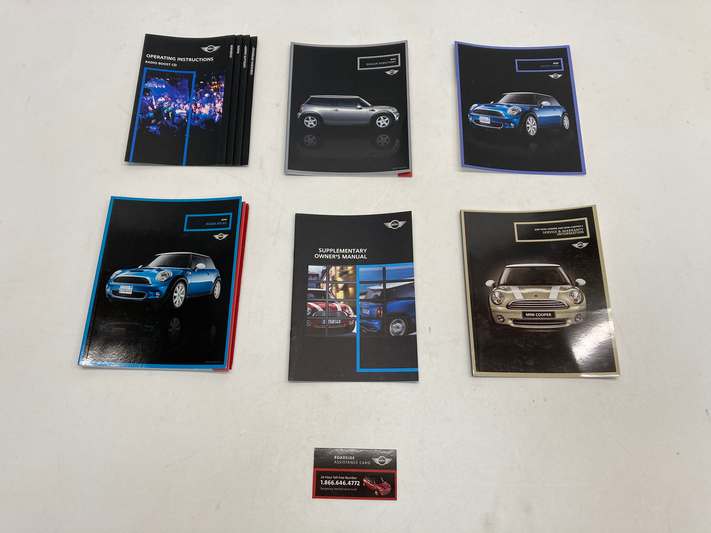 2007 Mini Cooper Owner's Manual/Technical Literature & Case 01410013326 R56 512