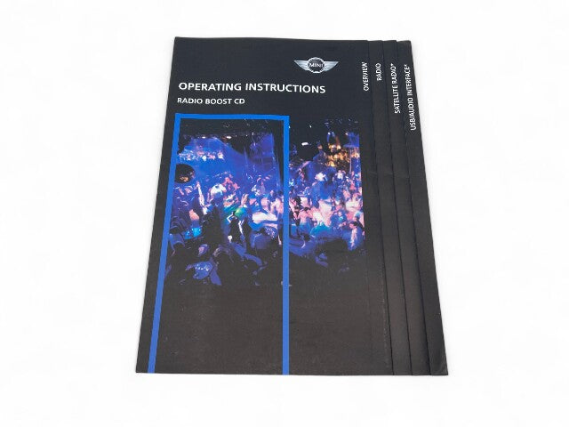 2007 Mini Cooper Owner's Manual/Technical Literature & Case 01410013326 R56 512