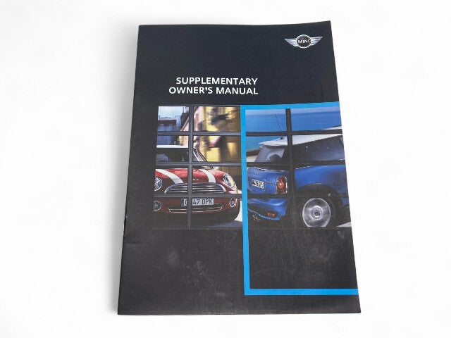 2007 Mini Cooper Owner's Manual/Technical Literature & Case 01410013326 R56 512
