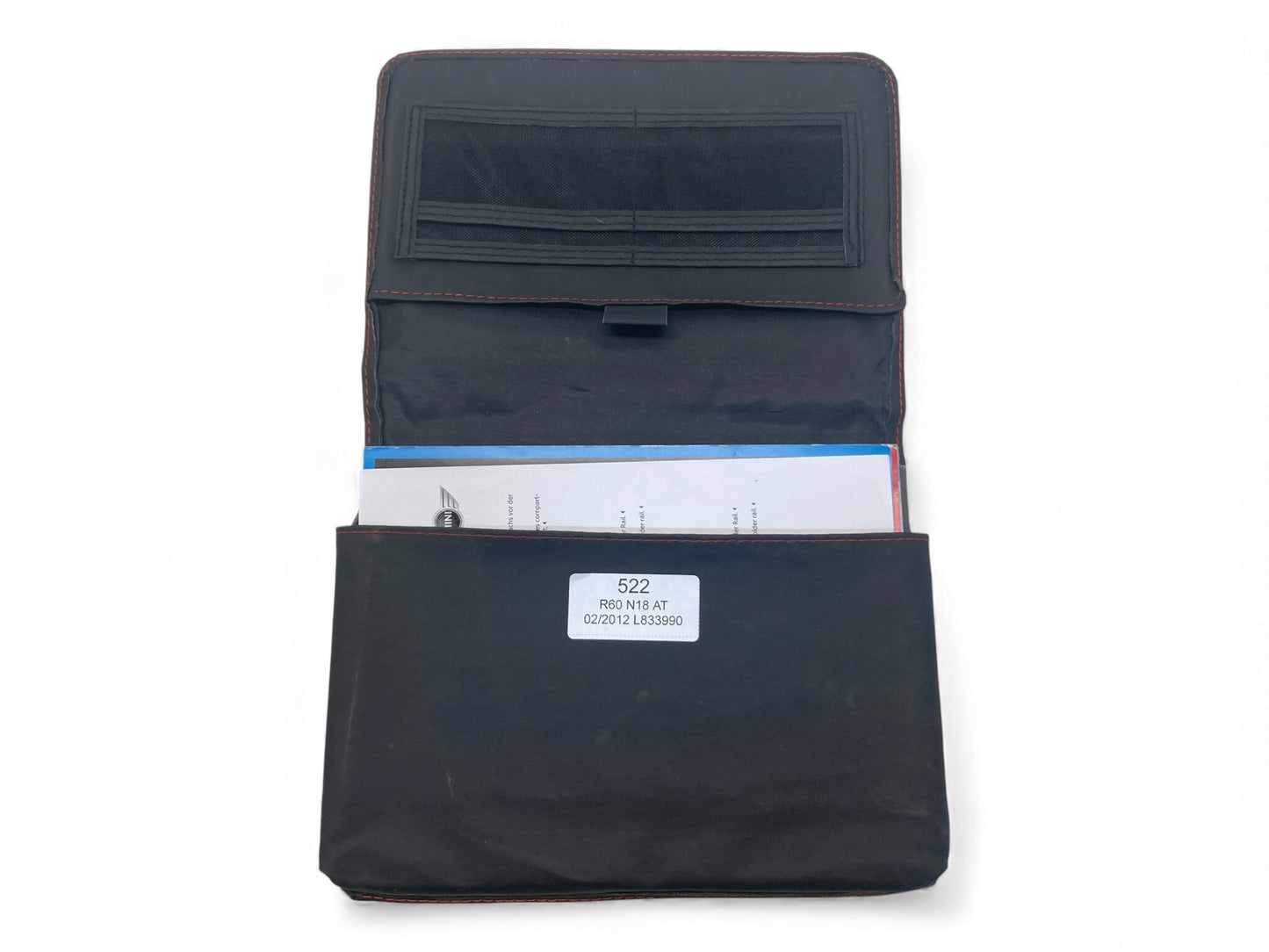 2012 Mini Cooper Owner's Manual and Technical Literature & Case R60 R61 522