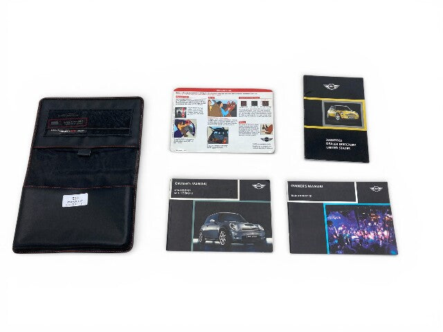 2002 Mini Cooper Owner's Manual/Technical Literature & Case 01410156724 R50 R53 530