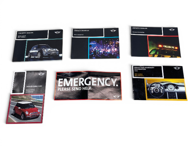 2003 Mini Cooper Owner's Manual/Technical Literature & Case 01410156890 R50 R53 551