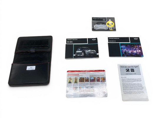 2004 Mini Cooper Owner's Manual/Technical Literature & Case 01410157644 R50 R53 552