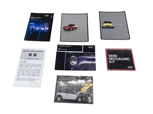 2005 Mini Cooper Owner's Manual/Technical Literature & Case 01410158427 R50 R53 556