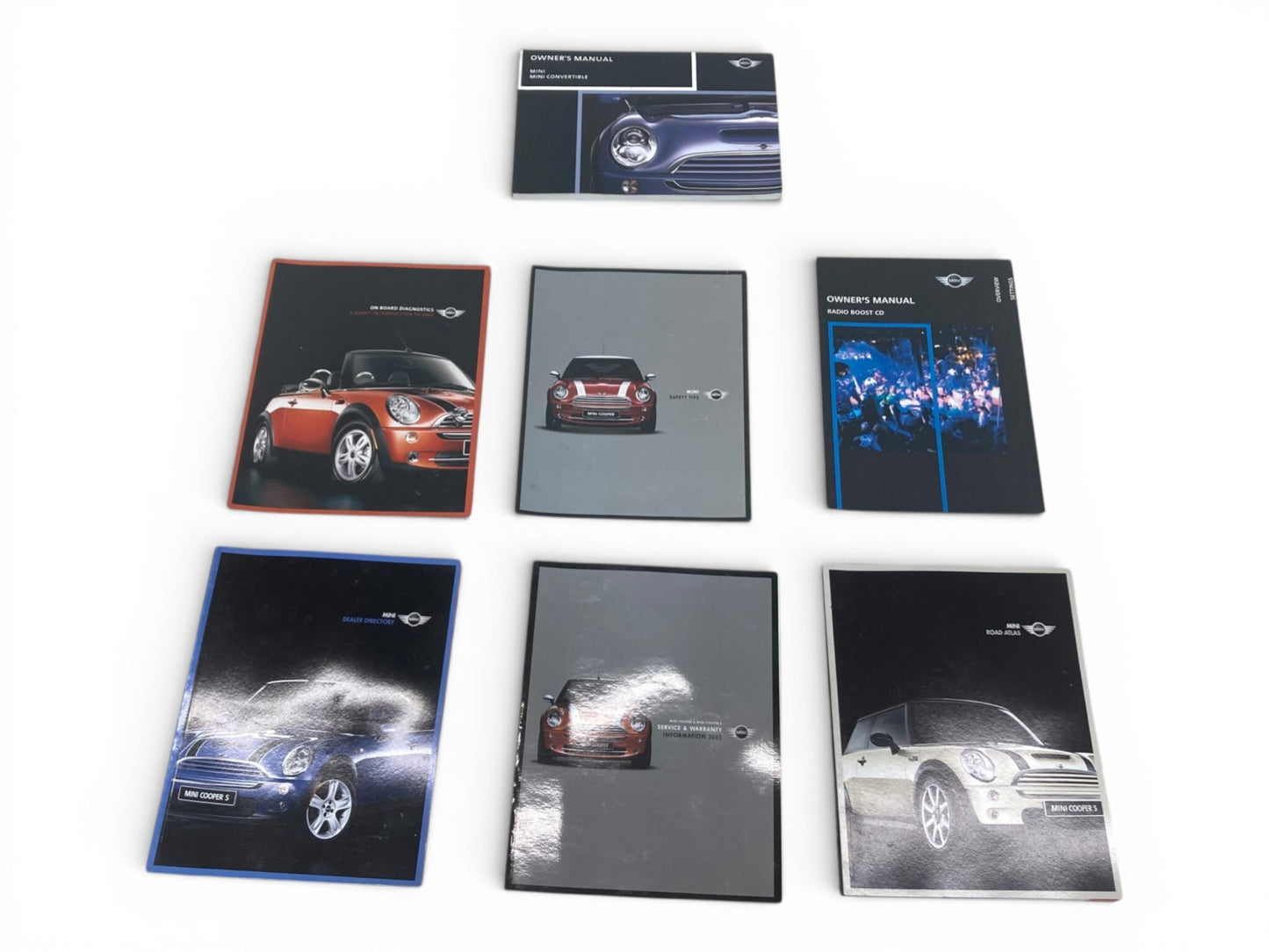 2006 Mini Cooper Owner's Manual/Technical Literature & Case 01410159801 R52 533