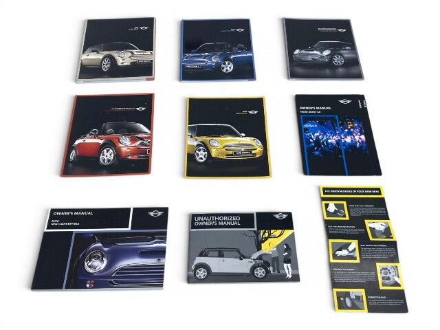 2006 Mini Cooper Owner's Manual/Technical Literature & Case 01410159801 R50 R53 545