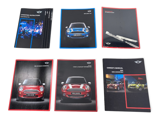 2010 Mini Cooper Owner's Manual/Technical Literature & Case 01412602938 R57 558