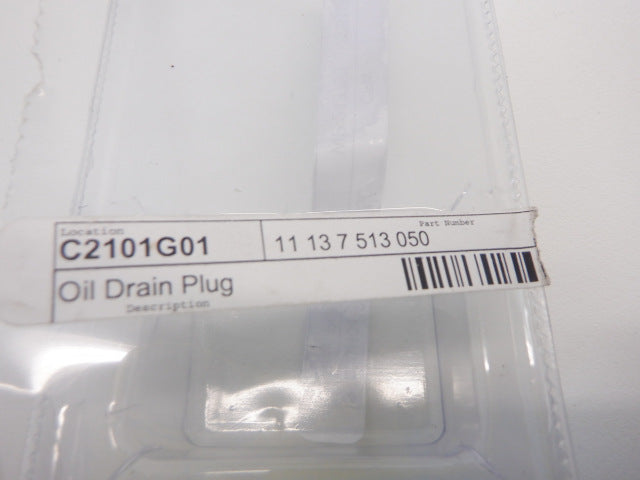Mini Cooper Oil Pan Drain Plug NEW 11137513050 02-08 R50 R52 R53