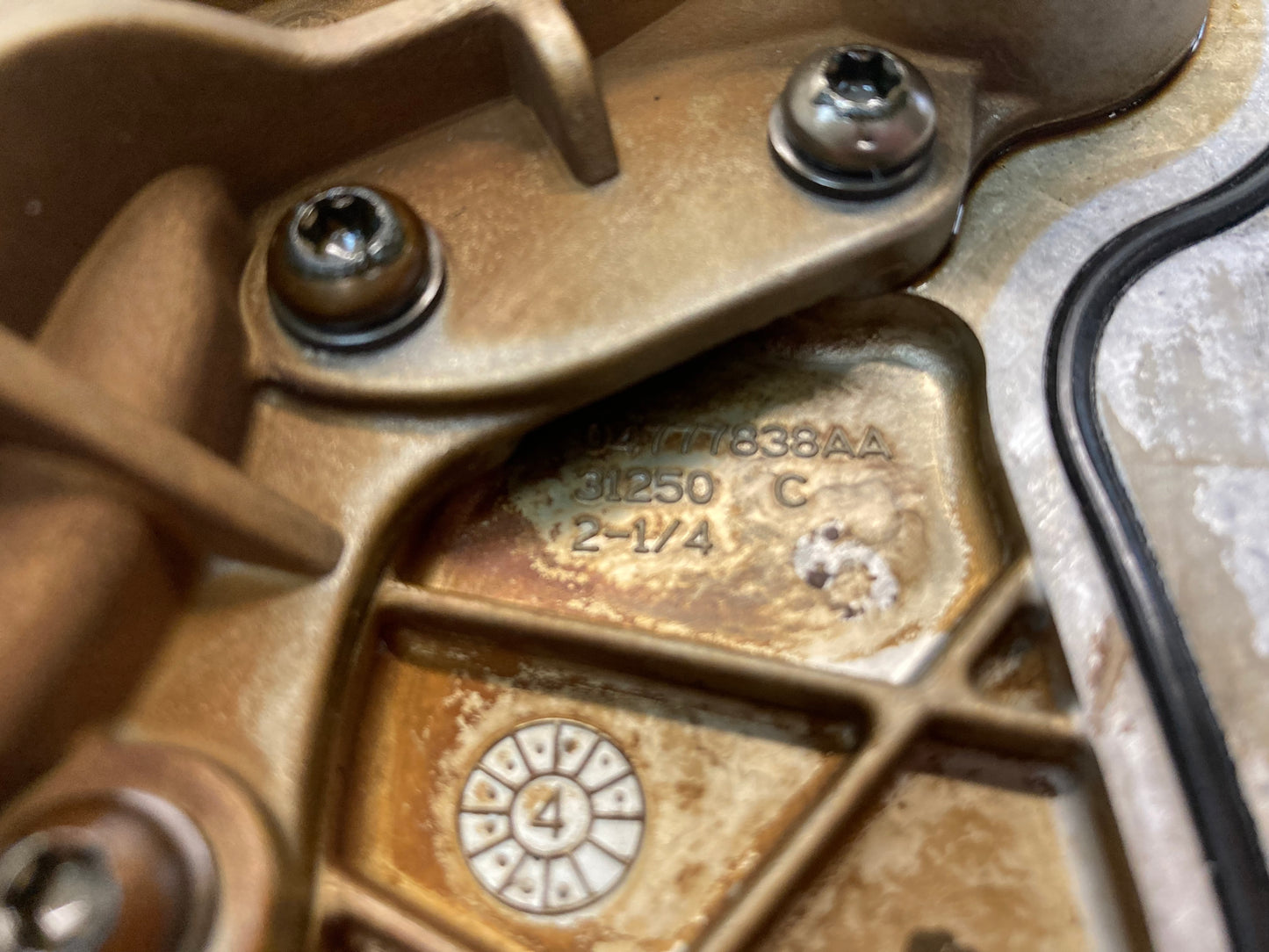 Mini Cooper Engine Oil Pump Timing Cover 11147573765 02-08 R50 R52 R53