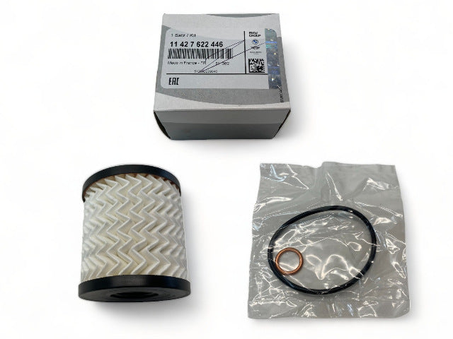 Mini Cooper Engine Oil Filter and O Ring New OEM 11427622446 07-16 R5x R6x