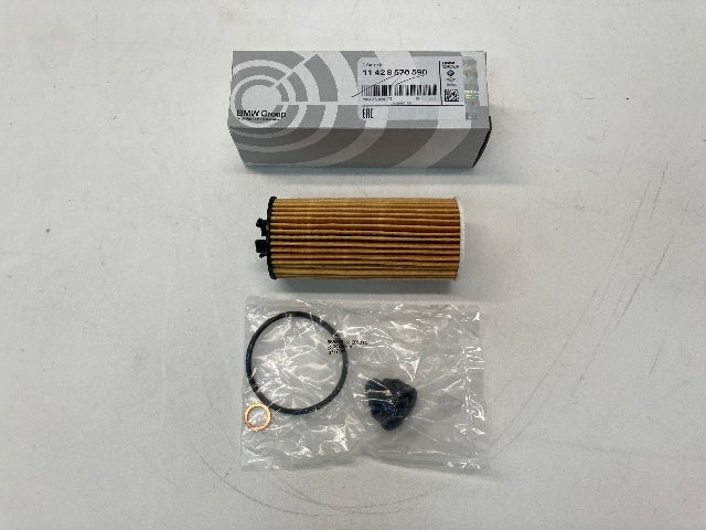 Mini Cooper Engine Oil Filter and O Ring New OEM 11428570590 14-22 F5x F60