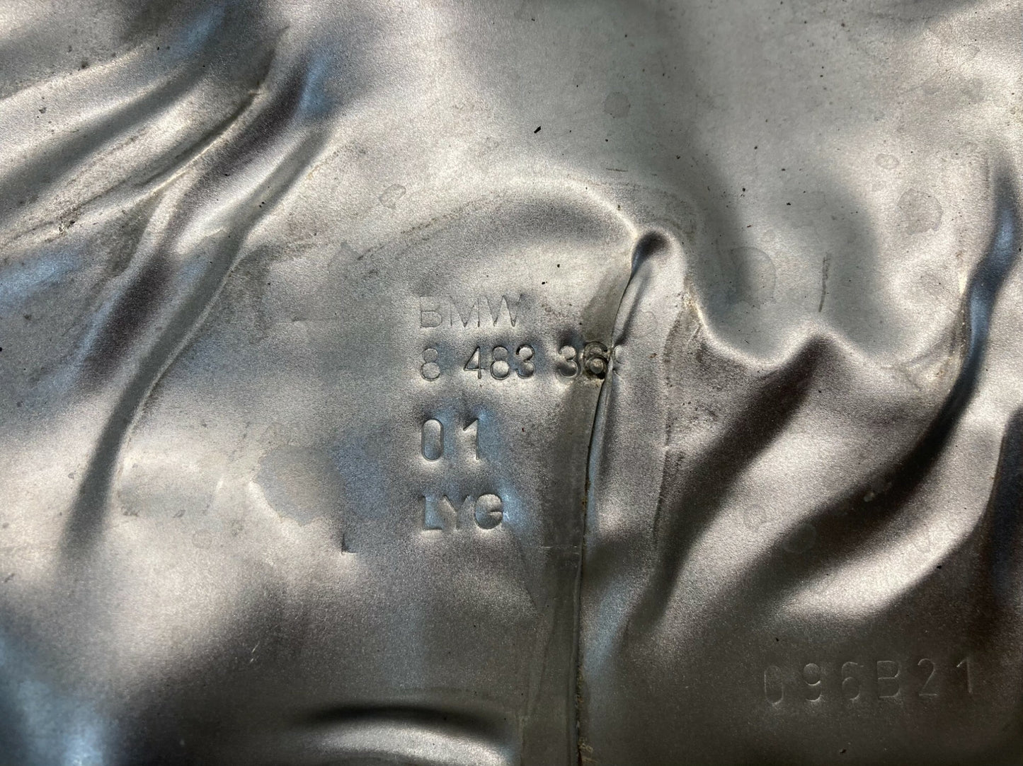 Mini Cooper Turbocharger Heat Shield Lower 11658483369 2020-2024 F5x F60