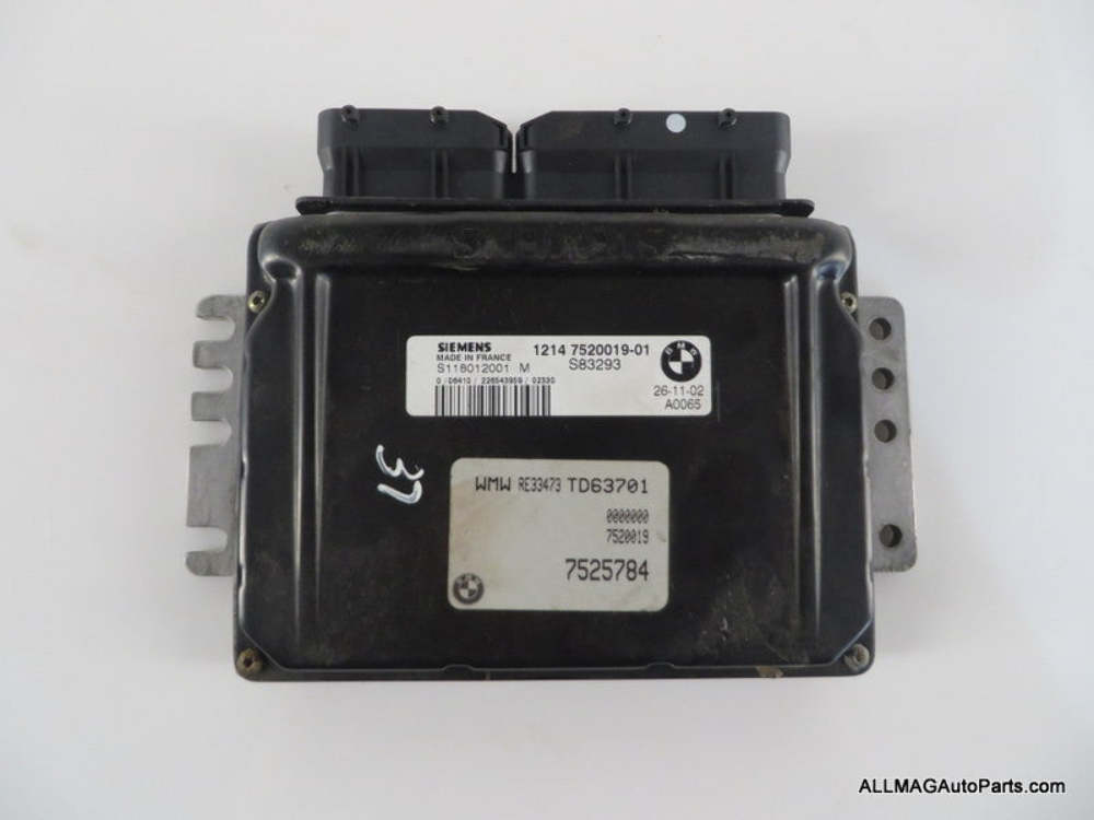 Mini Cooper Basic Control Unit DME 12147520019 02-08 R50 R52 R53