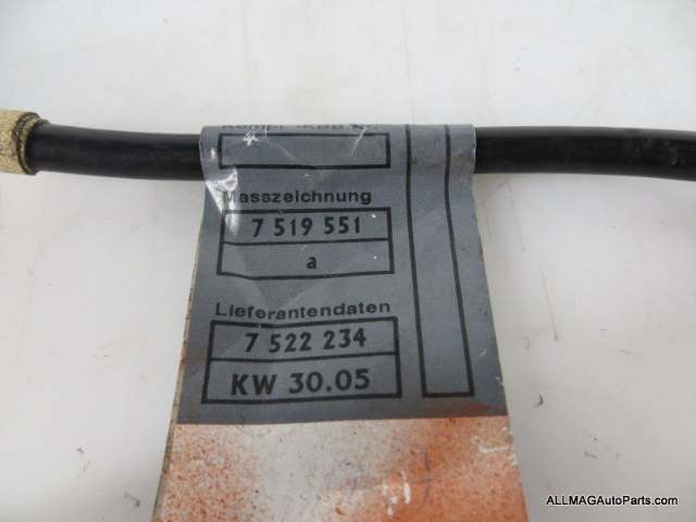 Mini Cooper Hood Ground Negative Cable 12427522234 02-08 R50 R52 R53