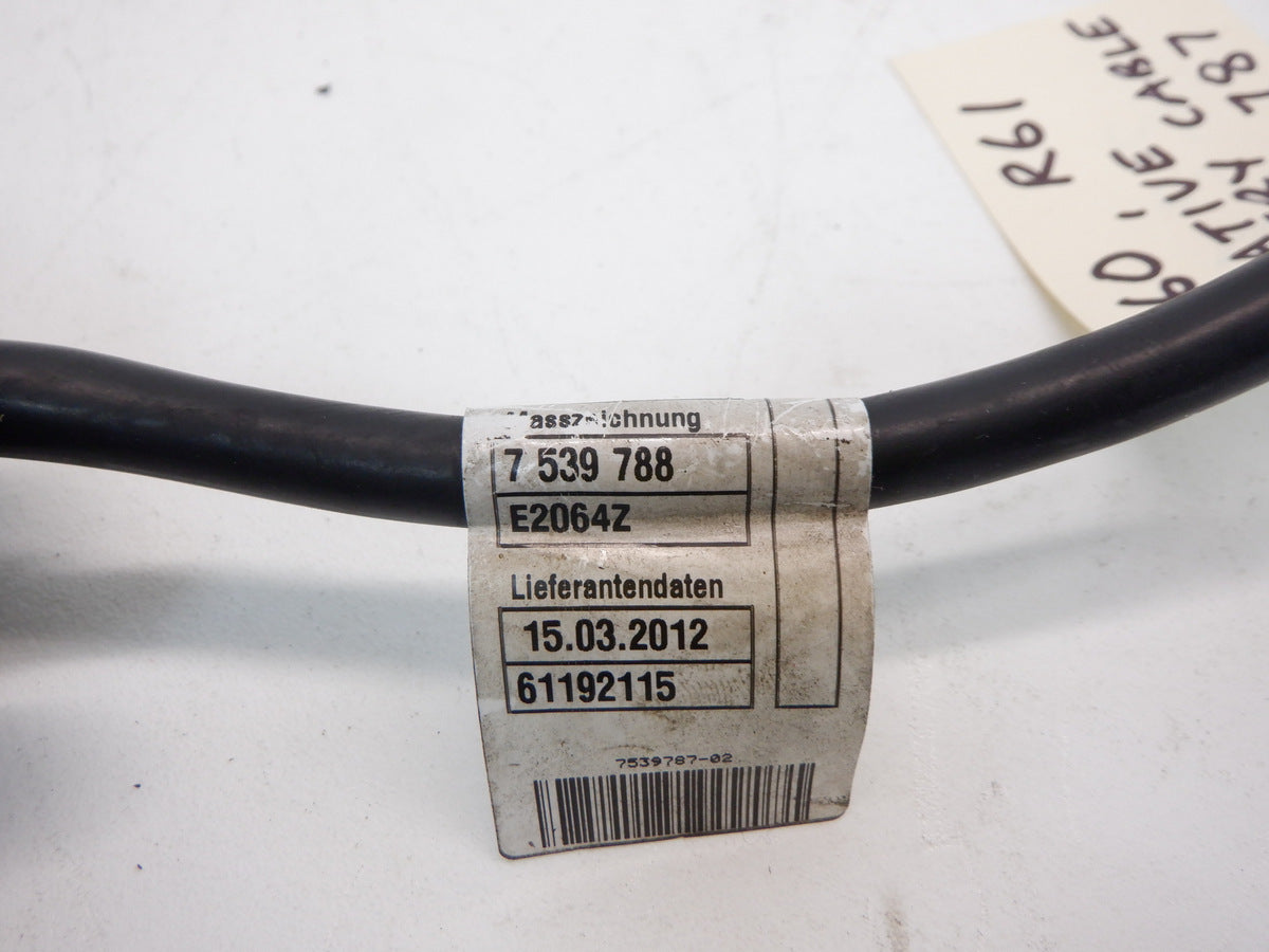 Mini Cooper Negative Battery Cable Ground 12427539787 11-16 R60 R61