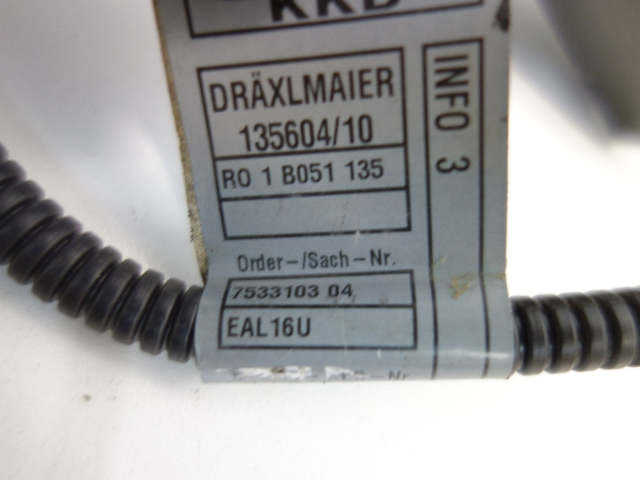 Mini Cooper S W11 Engine Wiring Harness Manual Transmission 12517533103 02-08 R52 R53