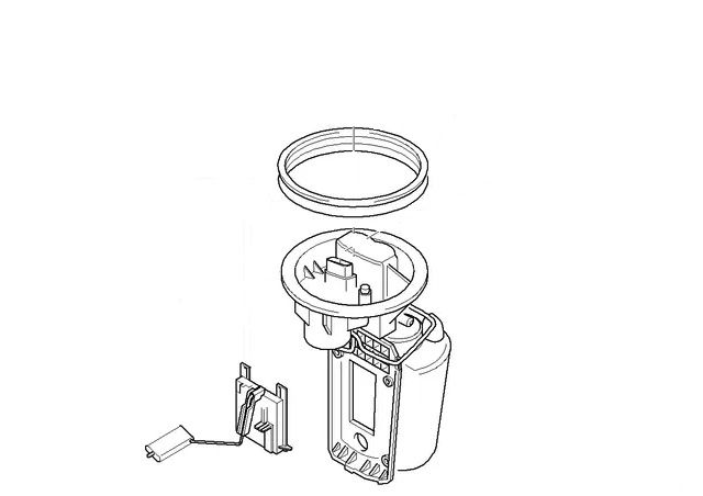 Mini Cooper S JCW Fuel Pump NEW OEM 16112755082 07-15 R5x