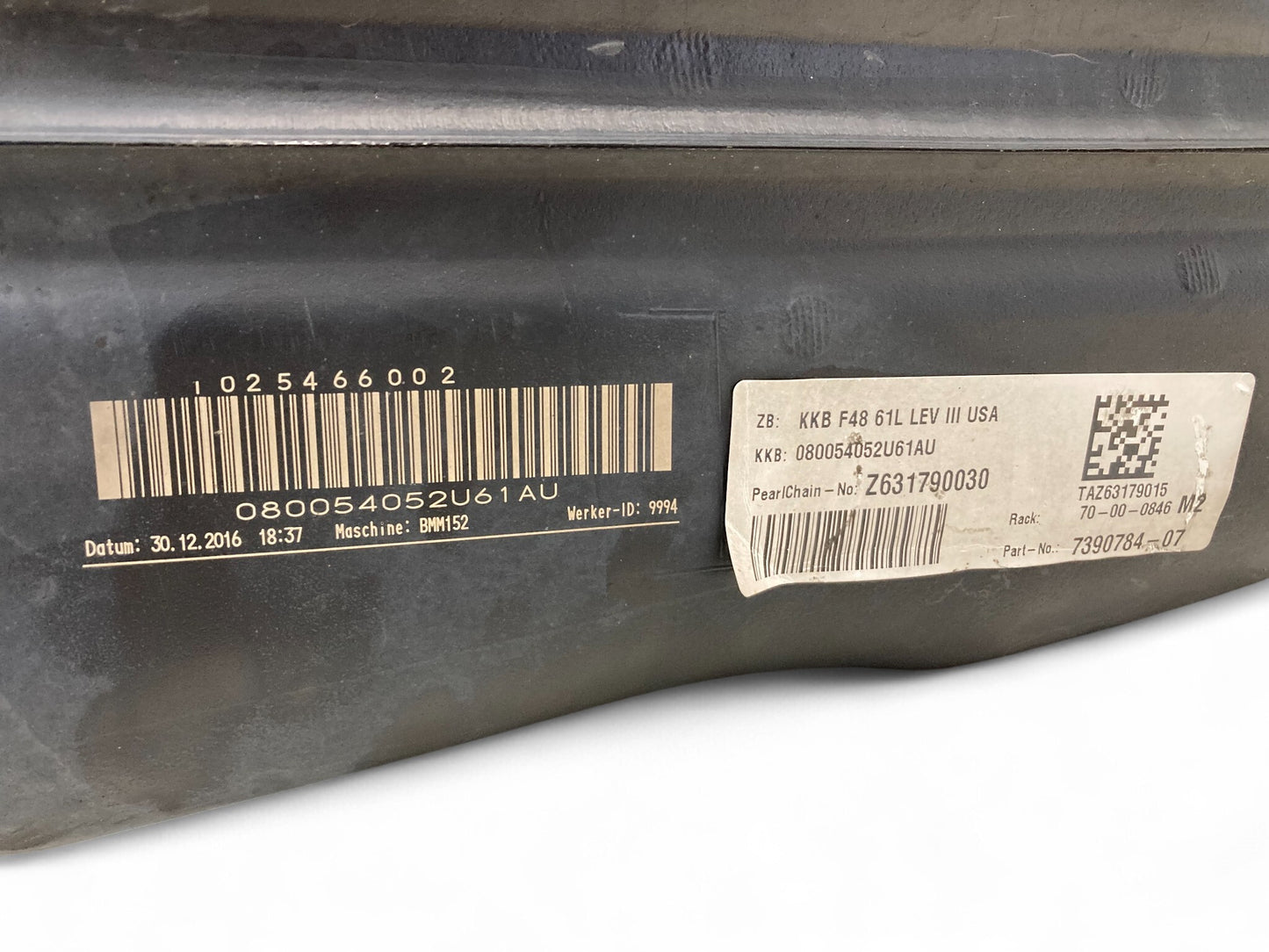 Mini Cooper Countryman Gas Fuel Tank 61L 16117453430 2017-2024 F60