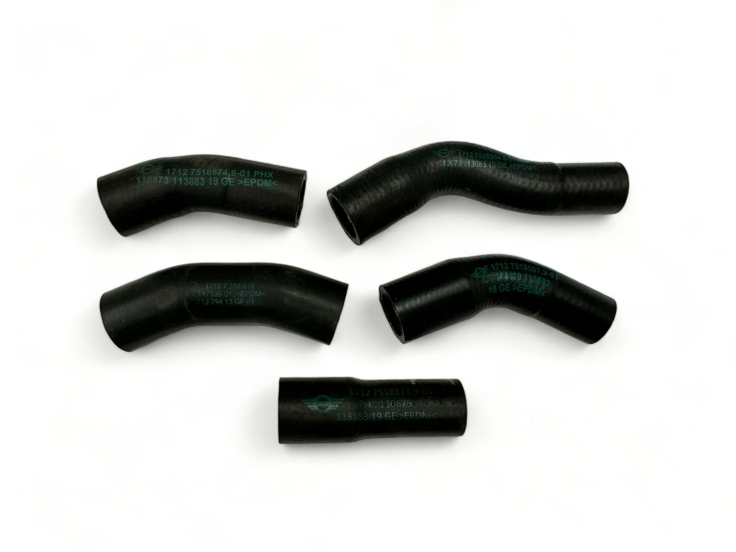 Mini Cooper S Coolant Hose Set Manual New OEM 02-08 R52 R53