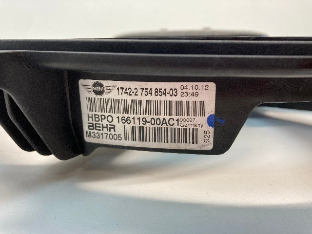 Mini Cooper Radiator Cooling Fan 187W N12 N16 17422754854 07-16 R5x R6x