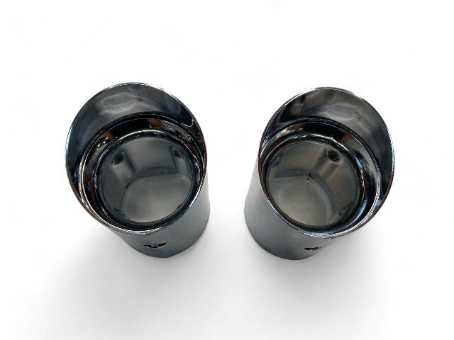 Mini Cooper JCW Tuning Kit Exhaust Tips New OEM 18107556986 05-08 R52 R53