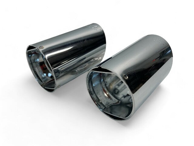 Mini Cooper JCW Tuning Kit Exhaust Tips New OEM 18107556986 05-08 R52 R53