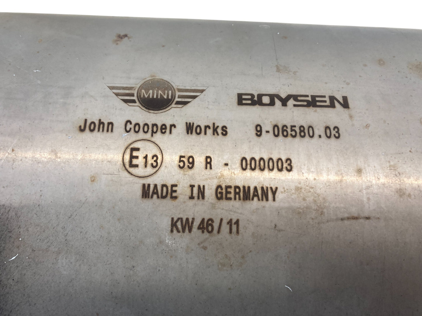 Mini Cooper JCW Exhaust Rear Muffler 18302239423 2011-2016 R60