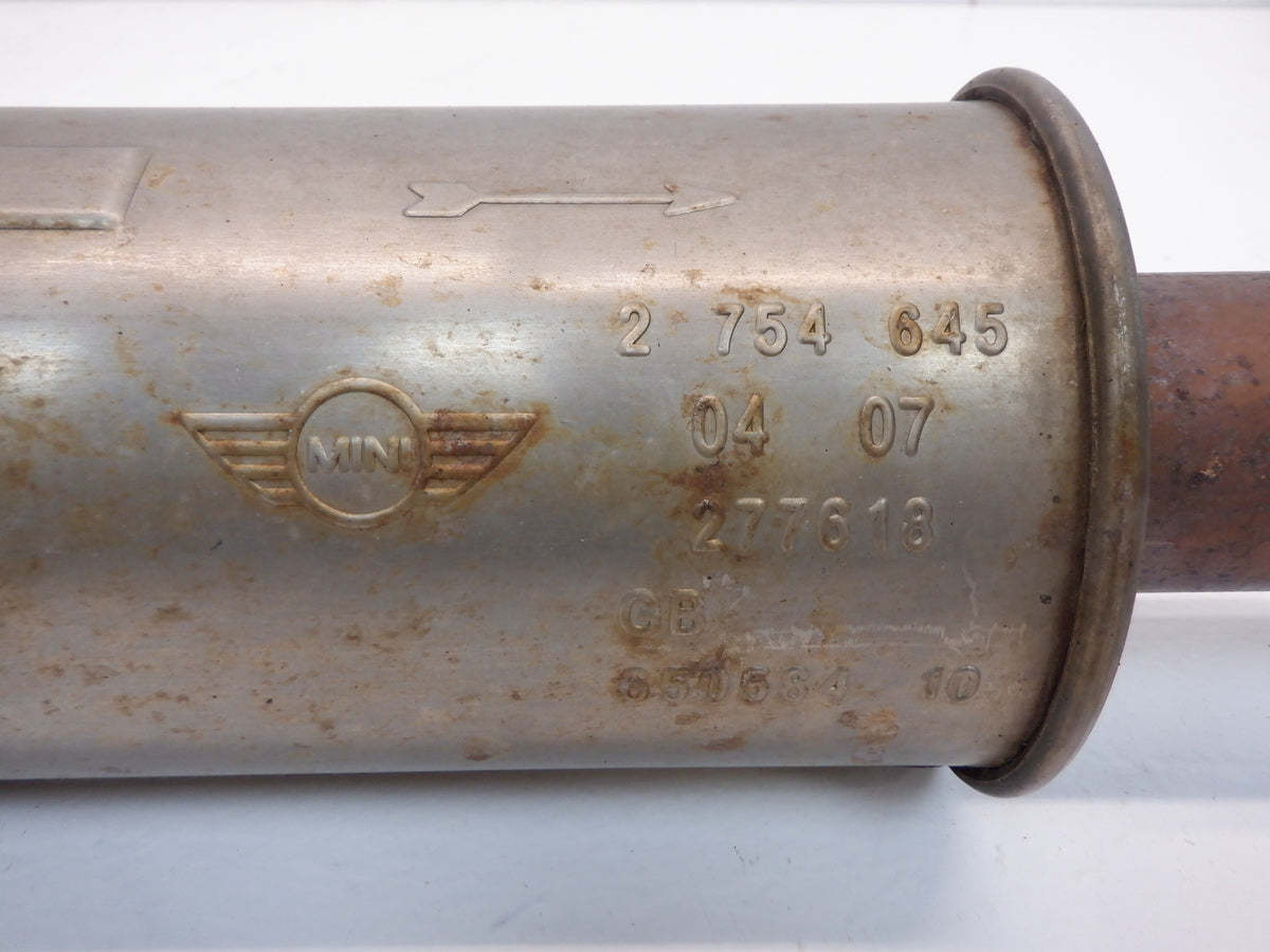Mini Cooper S Exhaust Front Muffler and Flex Pipe N14 18307604565 07-08 R56 R55