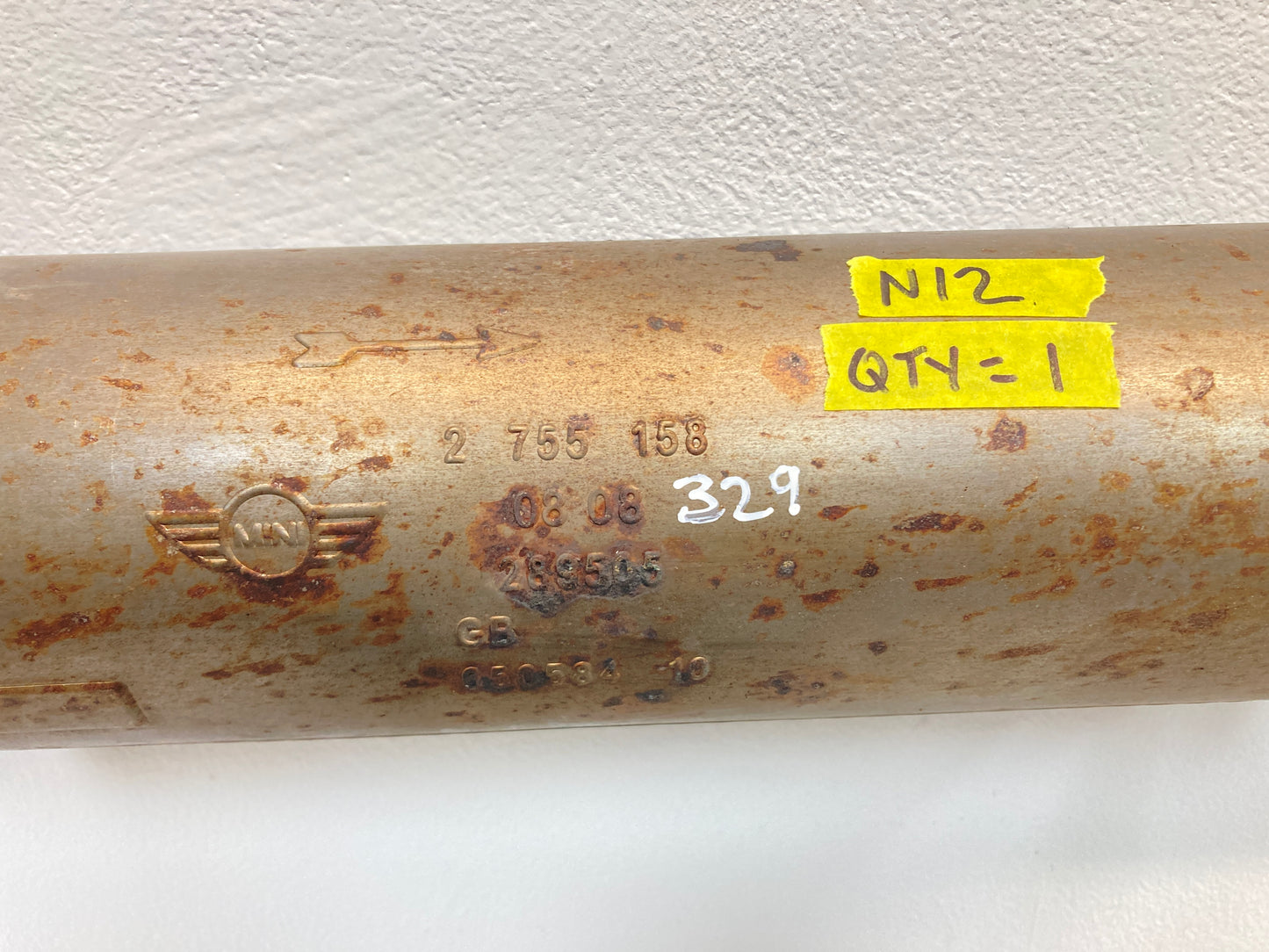 Mini Cooper Base Exhaust Front Muffler N12 48mm 18307649140 07-10 R5x