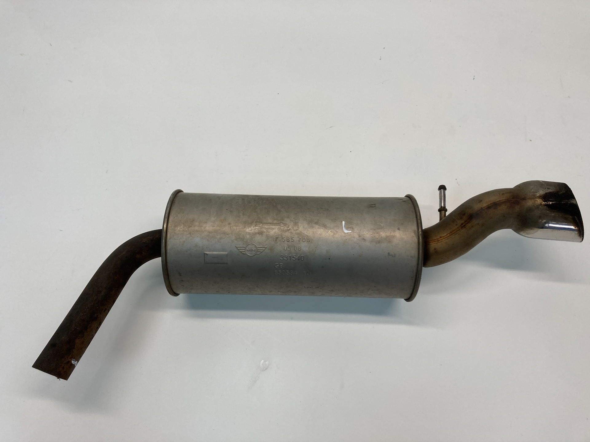 Mini Cooper Clubman JCW Exhaust Left Rear Muffler 18308608937 08