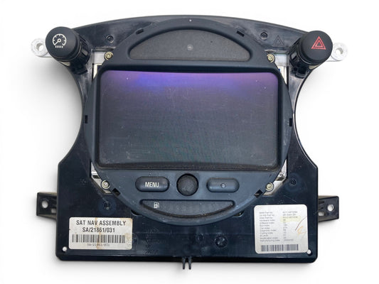 Mini Cooper GPS Navigation Cluster Screen 62109126994 2002-2008 R50 R52 R53 543