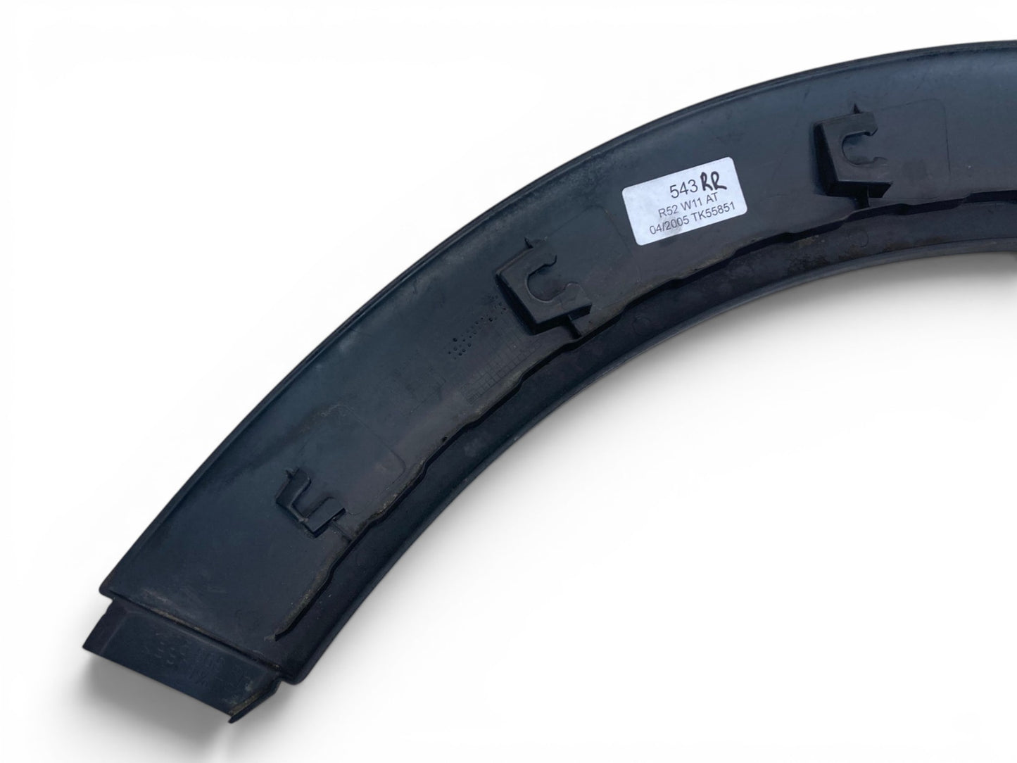 Mini Cooper Right Rear Wheel Arch Cover OEM 51131505868 2002-2008 R50 R52 R53 543