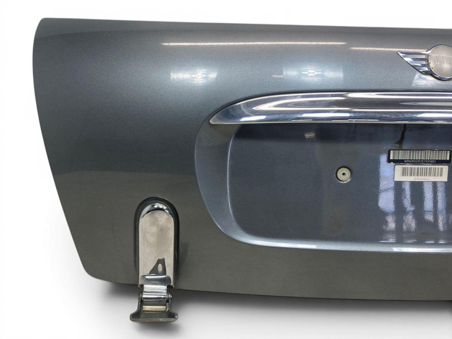 Mini Cooper Convertible Rear Trunk Lid Tailgate Dark Silver 41627132880 05-08 R52 543