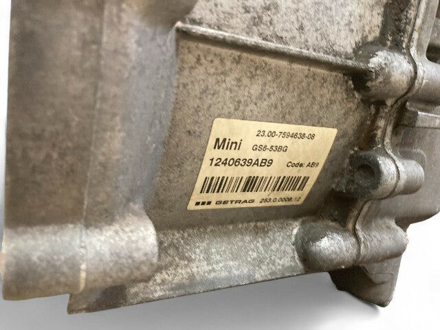 Mini Cooper S Manual Transmission 6-Speed GS6-53 69k 2011-2016 R5x R6x N18 489