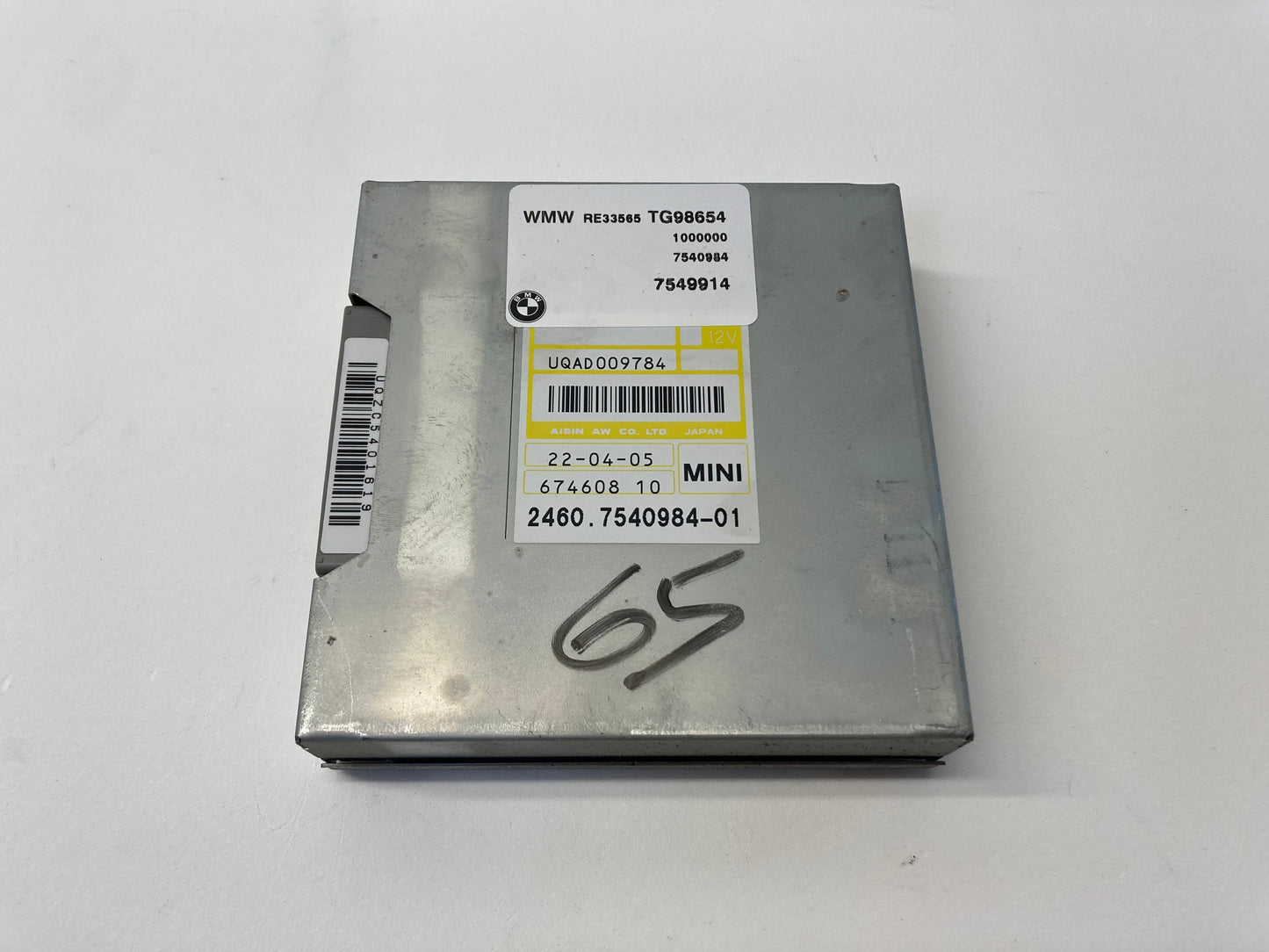 Mini Cooper S Automatic Transmission Module EGS F21 24607524695 05-08 R52 R53 CLR53