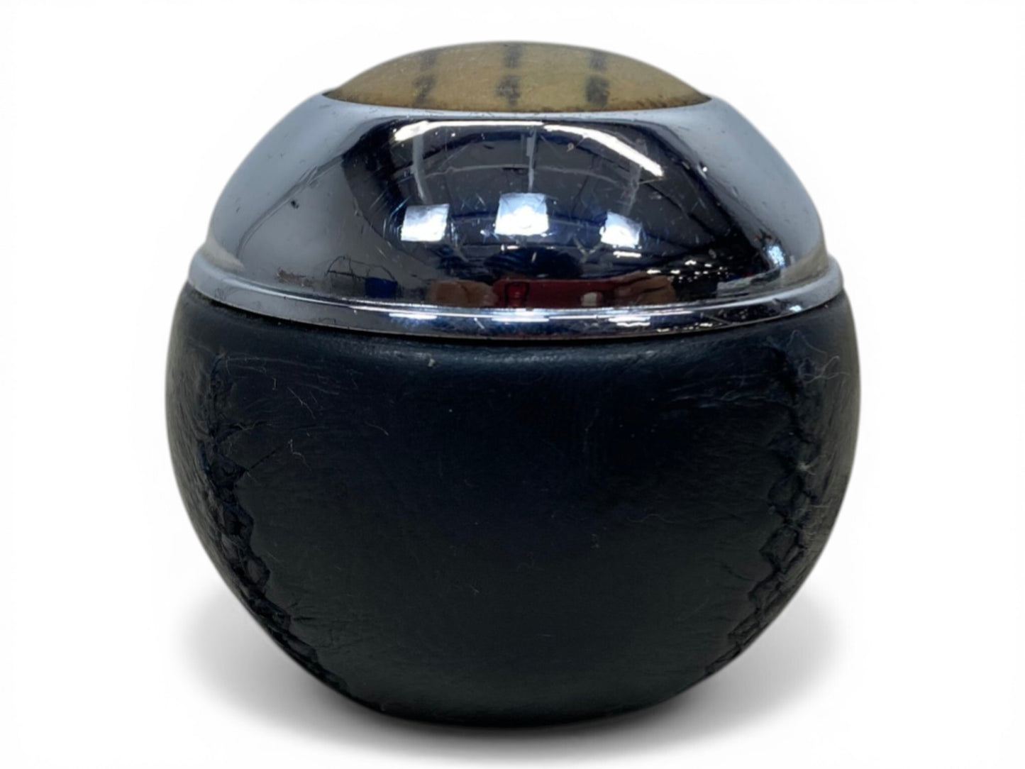 Mini Cooper S Shift Knob Black Leather 25117540842 02-08 R52 R53 535
