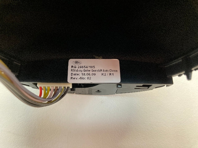 Mini Cooper Automatic Shift Boot and Indicator Chrome 25162752946