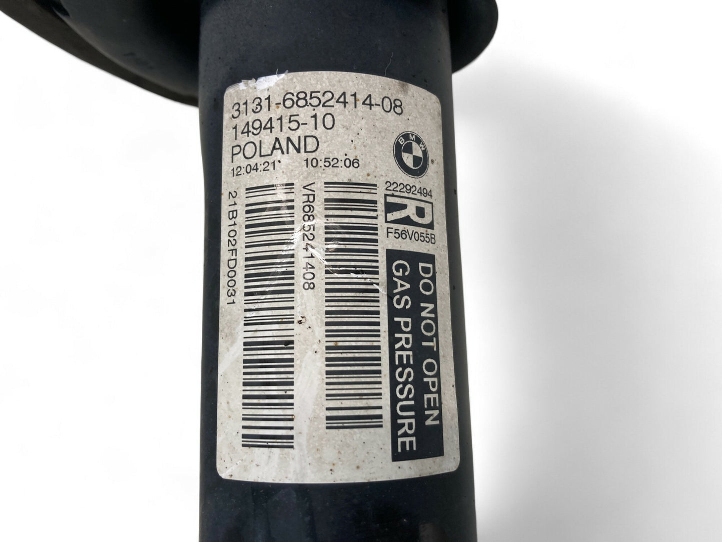 Mini Cooper Hatchback Right Front Coil Spring and Strut Suspension F56 485