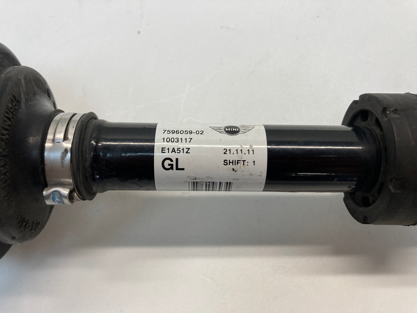 Mini Cooper S and JCW Left Front Axle Manual MT 31608605467 07-15 R5x