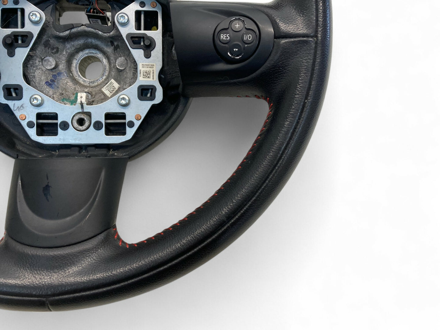 Mini Cooper JCW Steering Wheel Red Stitching MT 32306798801 07-15 R5x R6x 492